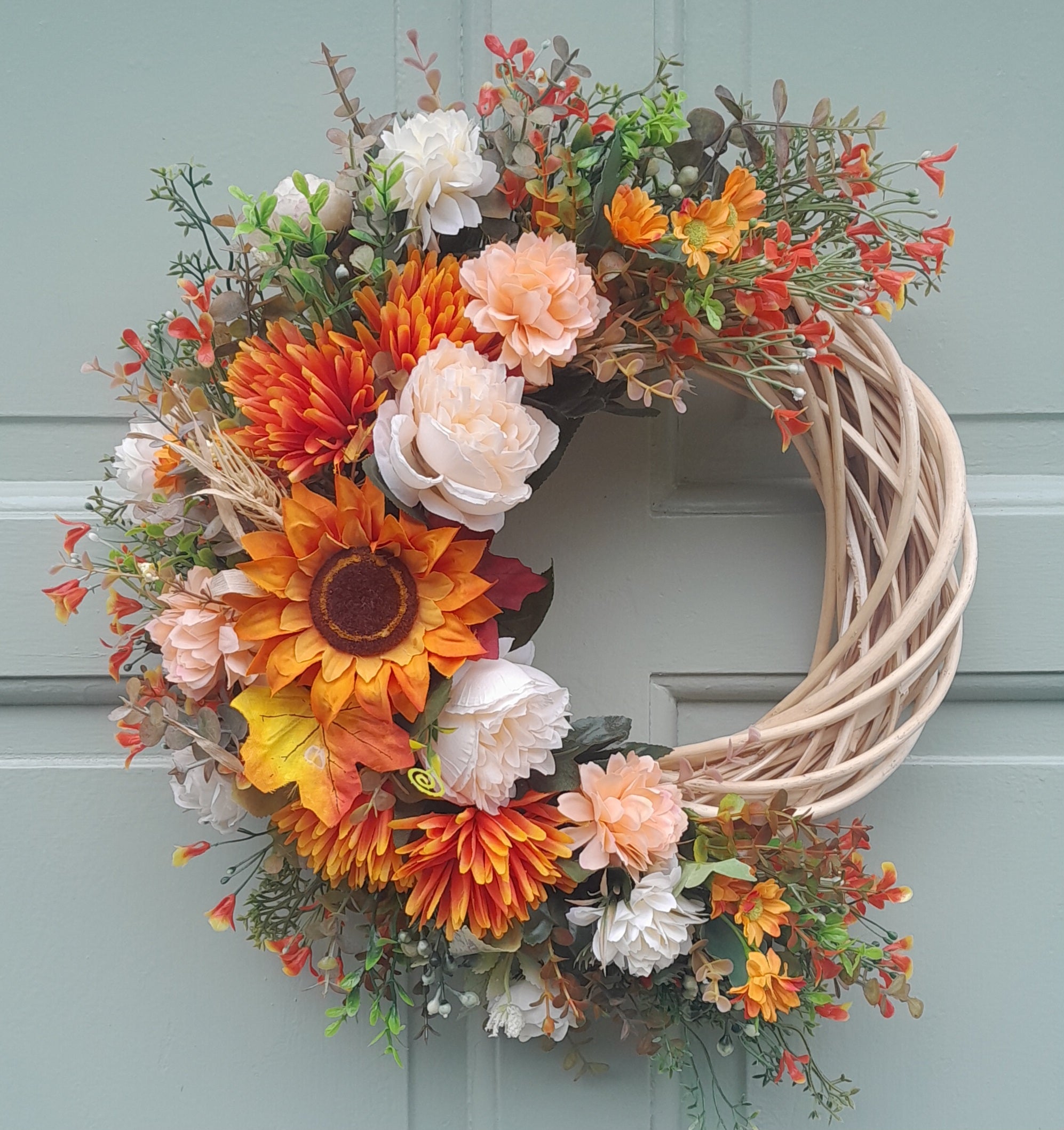 "Orange Sunflower"