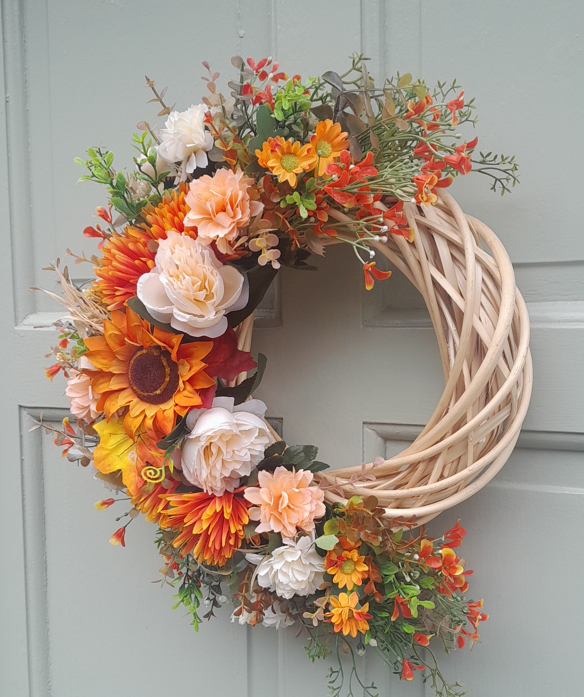 "Orange Sunflower"