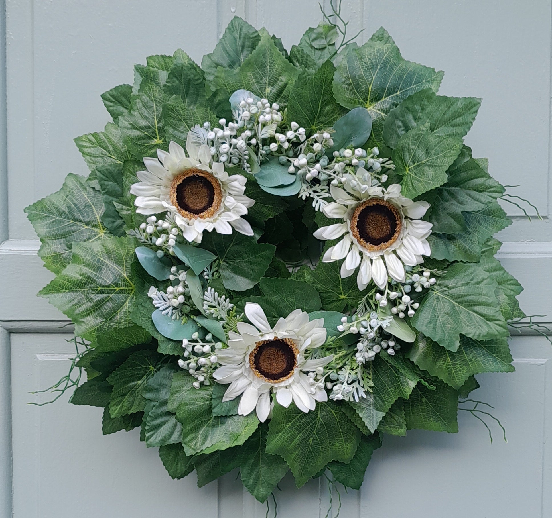 "Simply Grapevine & Sunflowers"