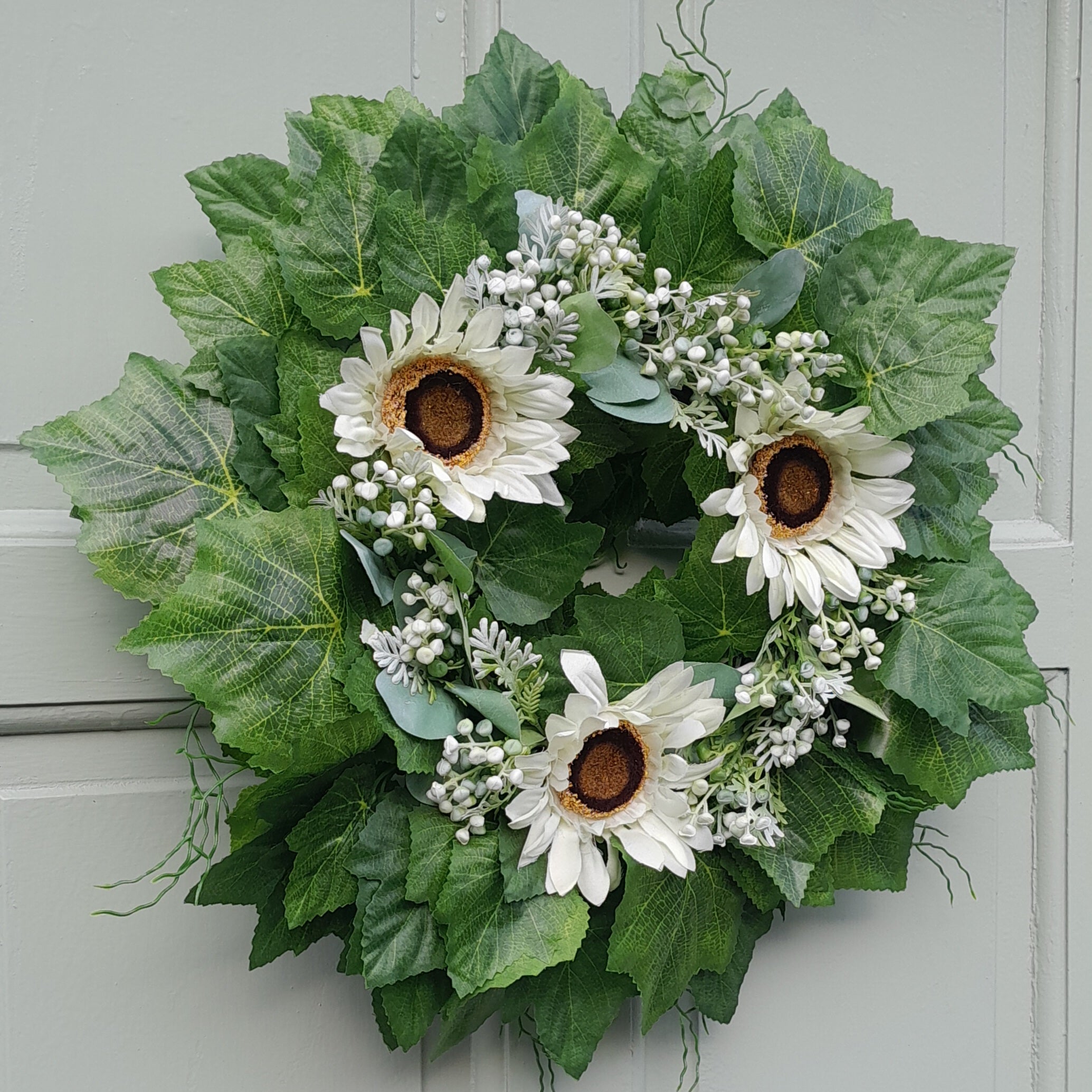 "Simply Grapevine & Sunflowers"