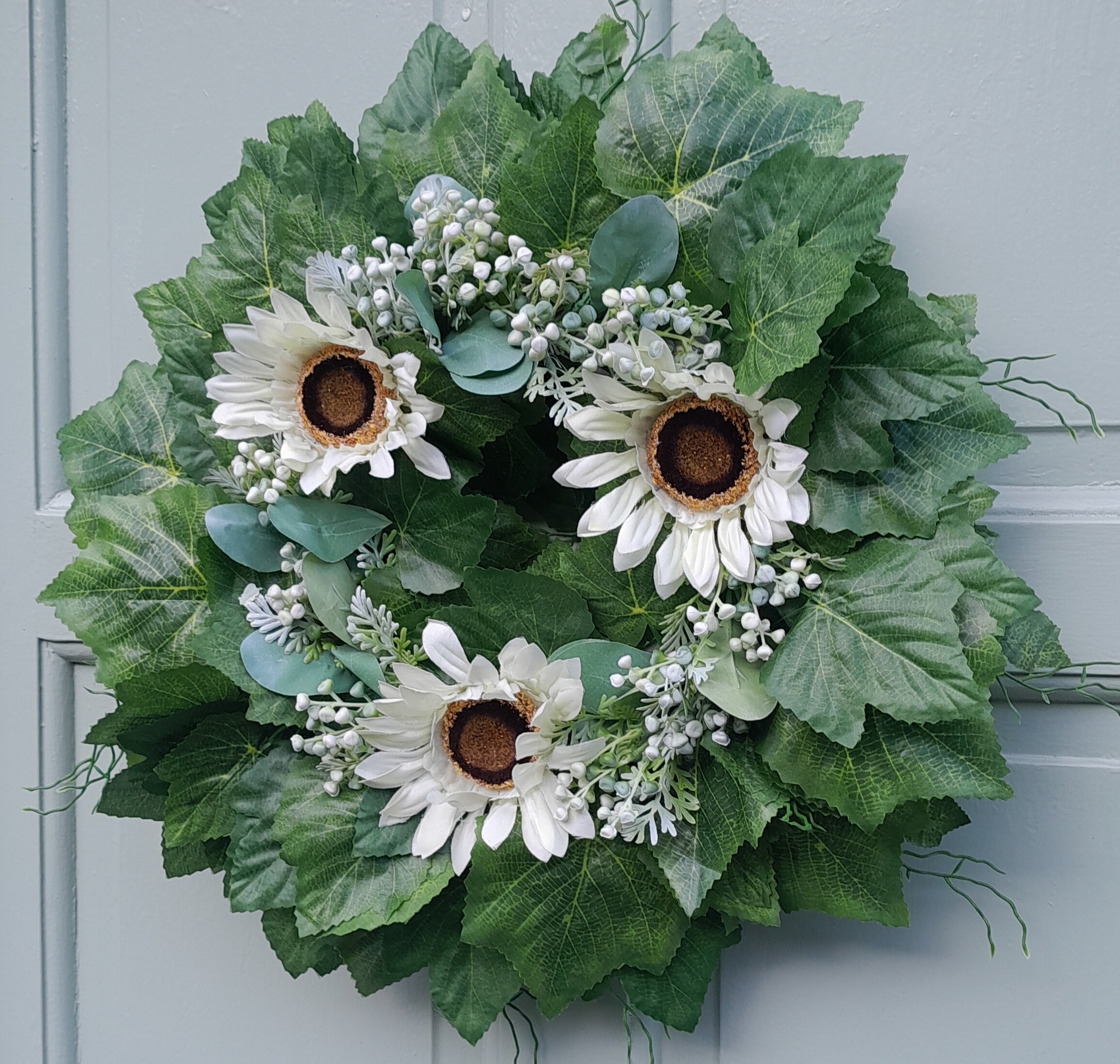 "Simply Grapevine & Sunflowers"